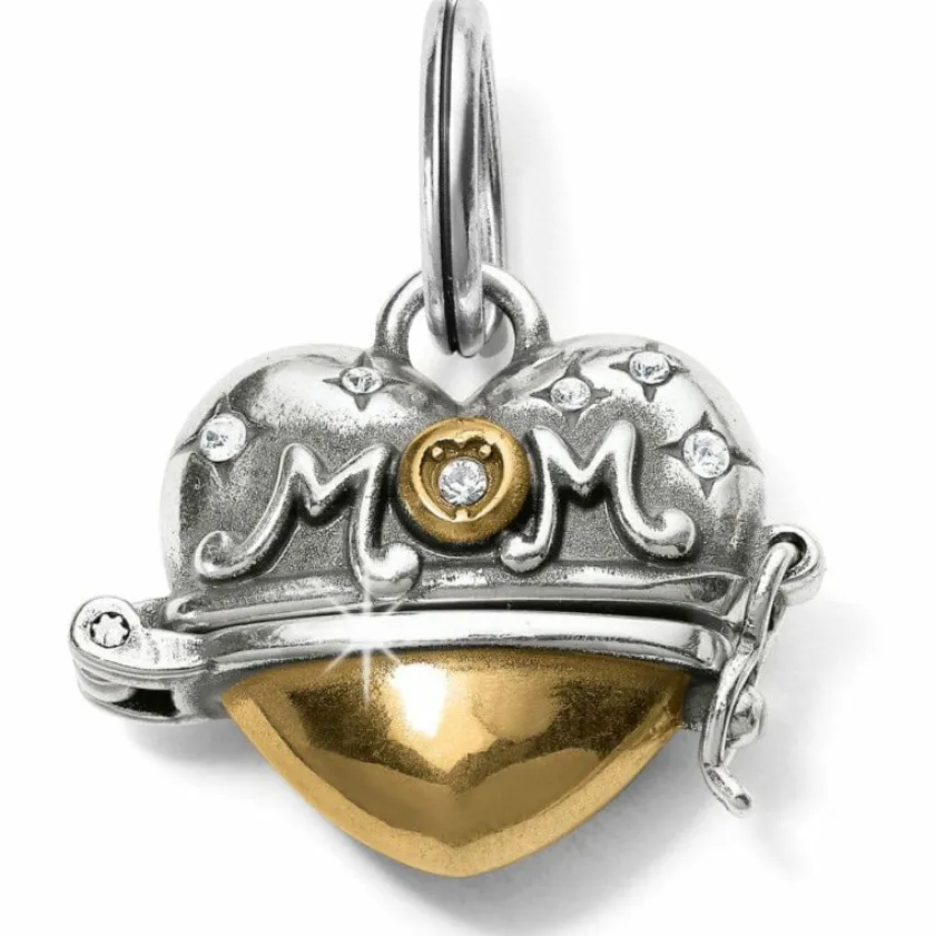 Brighton Mother's Love Heart Charm Silver-Gold Online