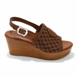 Brighton Muse Wedge Platforms Russet Fashion