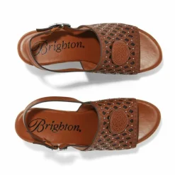 Brighton Muse Wedge Platforms Russet Fashion