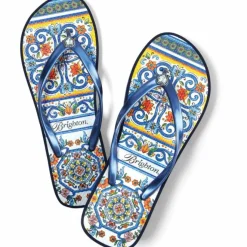 Brighton Museum Flip Flops Navy Best