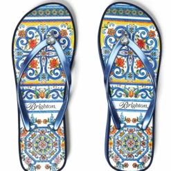 Brighton Museum Flip Flops Navy Best