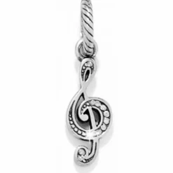 Brighton Music Note Charm Silver Best