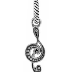 Brighton Music Note Charm Silver Best