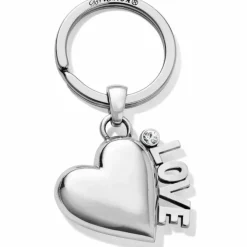Brighton My Love Key Fob Silver Clearance