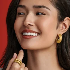 Brighton Mystic Moon Hoop Earrings Outlet