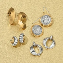 Brighton Mystic Moon Post Drop Earrings Discount