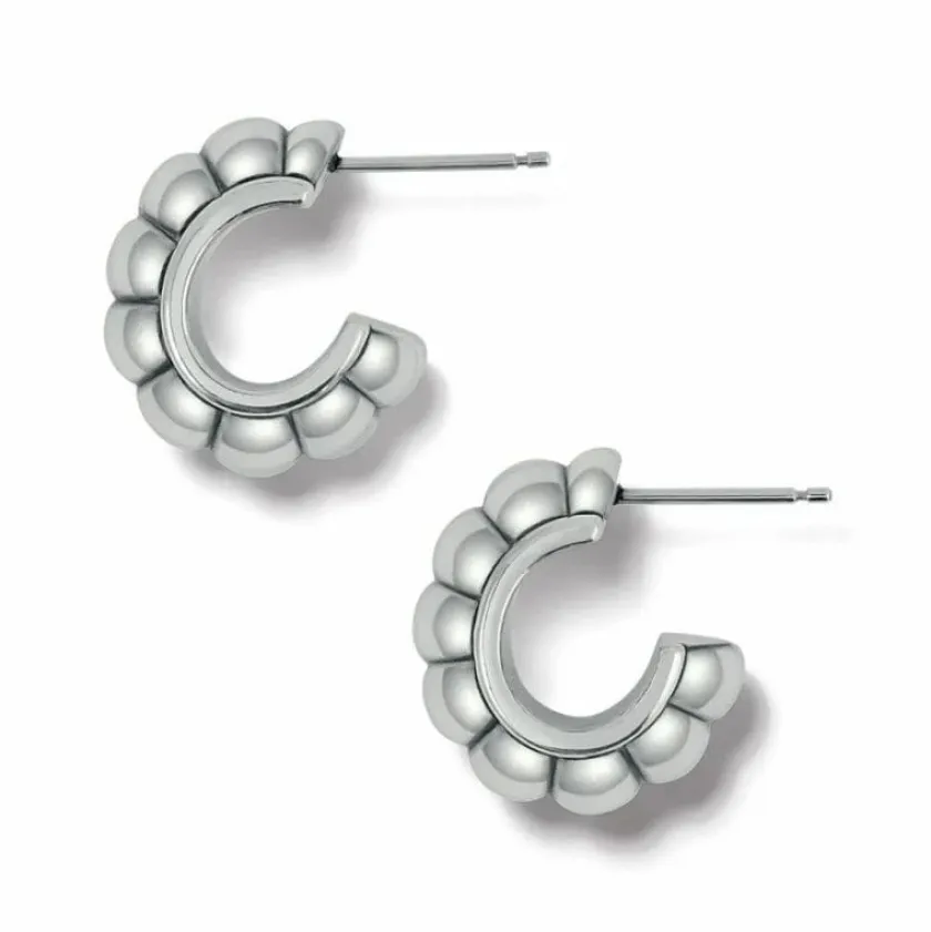 Brighton Mystic Moon Scallop Hoop Earrings Best