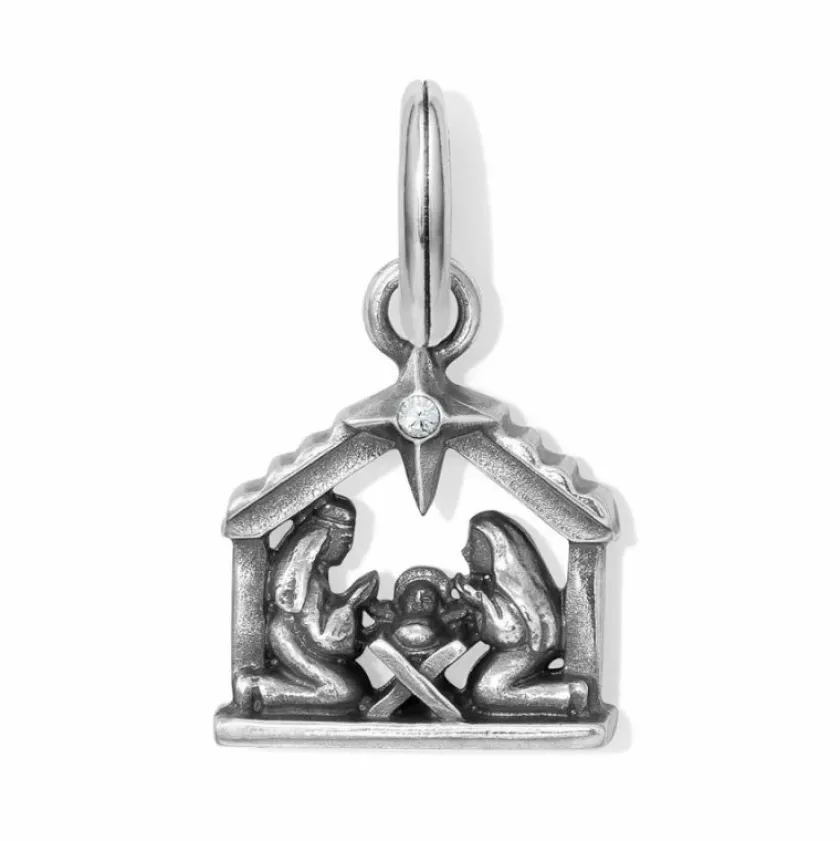 Brighton Nativity Charm Silver New