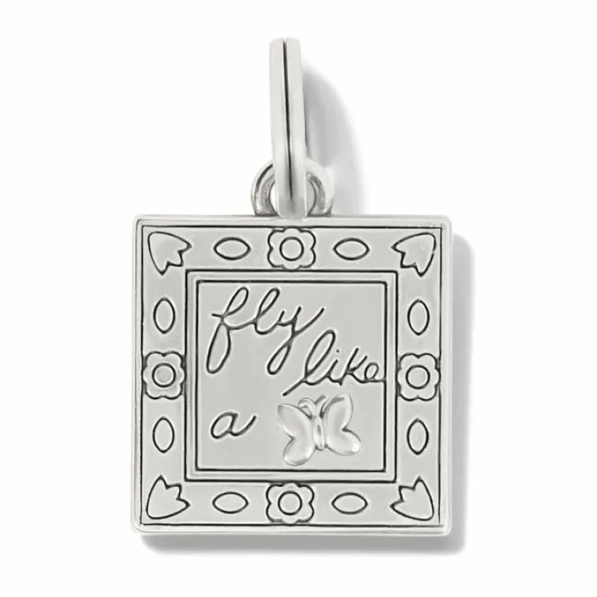 Brighton Nature's Charms Butterfly Silver-Multi Fashion