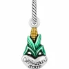 Brighton Nebraska Charm Silver-Green Clearance
