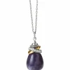 Brighton Neptune's Rings Amethyst Pendant Necklace Purple Discount