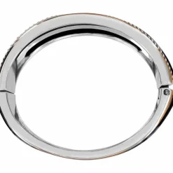 Brighton Neptune's Rings Black Hinged Bangle Silver-Gold Online
