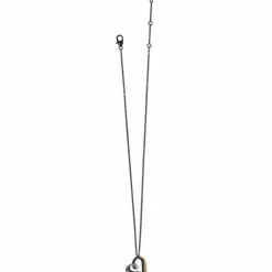 Brighton Neptune's Rings Night Heart Necklace Silver-Gold Sale