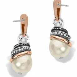 Brighton Neptune's Rings Pearl Teardrop Earrings Cream Sale
