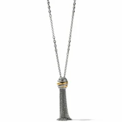 Brighton Neptune's Rings Tassel Necklace Silver-Gold Online