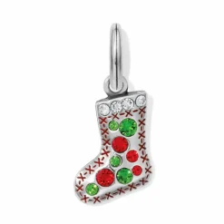 Brighton Nice Stocking Charm Silver-Multi Discount