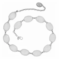 Brighton Nicole Concho Link Belt Silver Hot