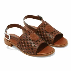 Brighton Nolita Flat Sandals Russet Best