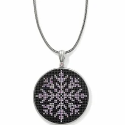Brighton Nordic Star Convertible Necklace Silver-Purple Best