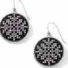 Brighton Nordic Star French Wire Earrings Silver-Purple Discount