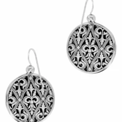 Brighton Nordic Star French Wire Earrings Silver-Purple Discount