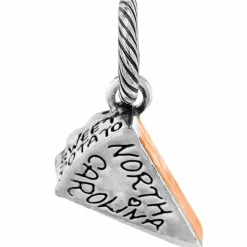 Brighton North Carolina Charm Silver-Orange Outlet