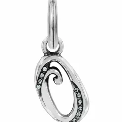 Brighton Number Charm Silver Clearance