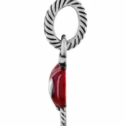 Brighton Ohio Charm Silver-Red Outlet