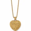 Brighton One Heart Convertible Locket Necklace Gold-Multi Online