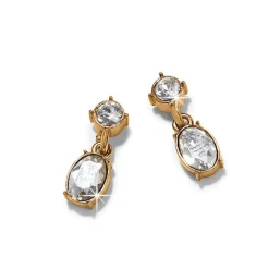 Brighton One Love en Petite Post Drop Earrings Gold Online