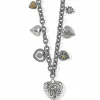 Brighton One Love Necklace Silver-Gold Best