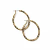 Brighton Oval Hoop Charm Earrings Discount