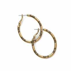 Brighton Oval Hoop Charm Earrings Discount