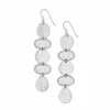 Brighton Palm Canyon Long French Wire Earrings Discount