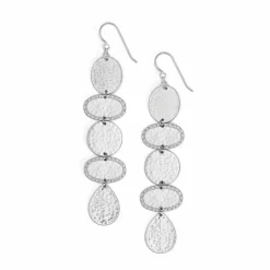 Brighton Palm Canyon Long French Wire Earrings Discount