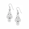Brighton Palm Canyon Small Teardrop French Wire Earrings Best