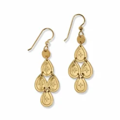 Brighton Palm Canyon Small Teardrop French Wire Earrings Best