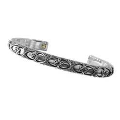 Brighton Paradise Cuff Bracelet Silver Hot