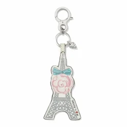Brighton Paris Blooms La Tour Eiffel Handbag Fob Multi New