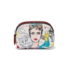 Brighton Paris Blooms Mini Coin Purse Multi New