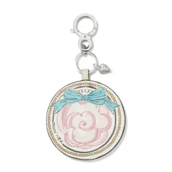 Brighton Paris Blooms Sparkle Kitty Handbag Fob Multi Clearance