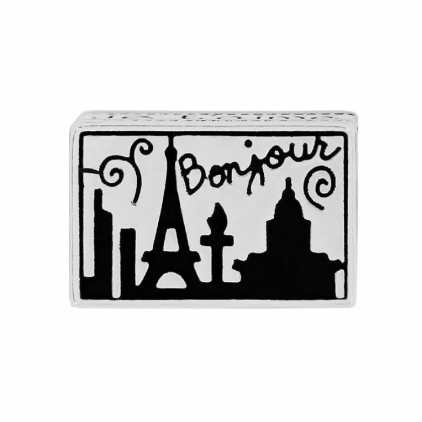 Brighton Paris Postcard Bead Silver-Multi Discount