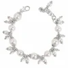 Brighton Pearl-icious Bracelet Silver-Pearl Sale