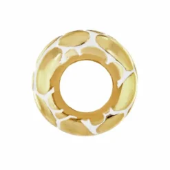 Brighton Pebble Bead Gold-White Sale