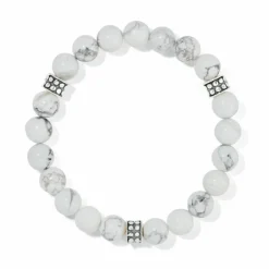 Brighton Pebble Dot Dream Stretch Bracelet Silver-White Online