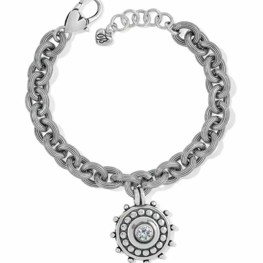 Brighton Pebble Dot Medali Chain Bracelet Best