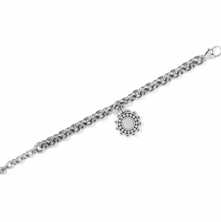 Brighton Pebble Dot Medali Chain Bracelet Best