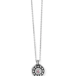 Brighton Pebble Dot Medali Petite Reversible Necklace Discount