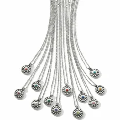 Brighton Pebble Dot Medali Petite Reversible Necklace Discount