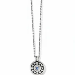 Brighton Pebble Dot Medali Petite Reversible Necklace Discount